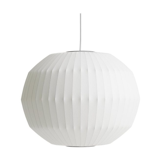 Hay nelson bubble angled sphere pendel m off white