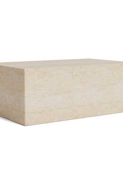 Norr11 cubism soffbord large 80x50 cm beige