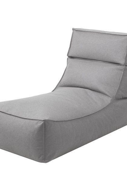 Blomus stay loungefåtölj sittpuff 60x120 cm stone