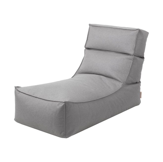 Blomus stay loungefåtölj sittpuff 60x120 cm stone