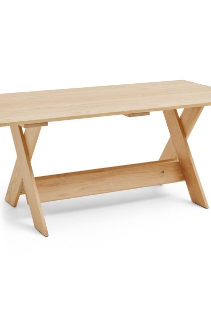 Hay crate dining table bord 180x89,5 cm lackad furu klar