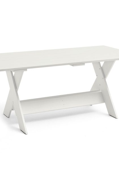 Hay crate dining table bord 180x89,5 cm lackad furu white