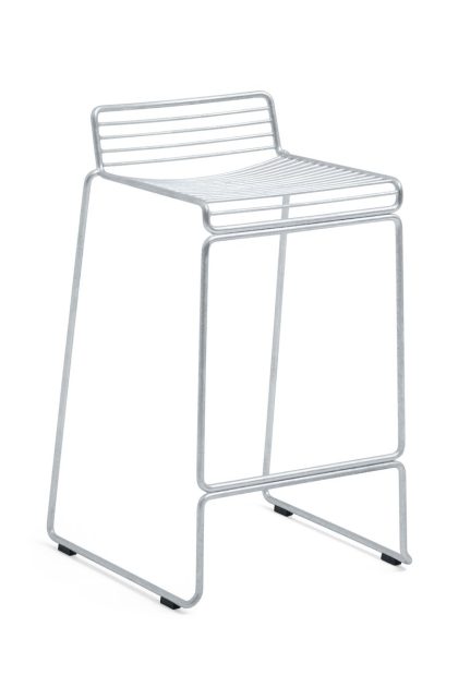 Hay hee low barstol 65 cm galvanized