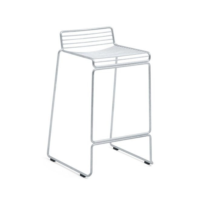Hay hee low barstol 65 cm galvanized