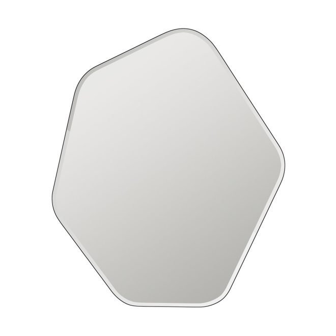 Broste copenhagen ruby väggspegel 60x50 cm clear-black
