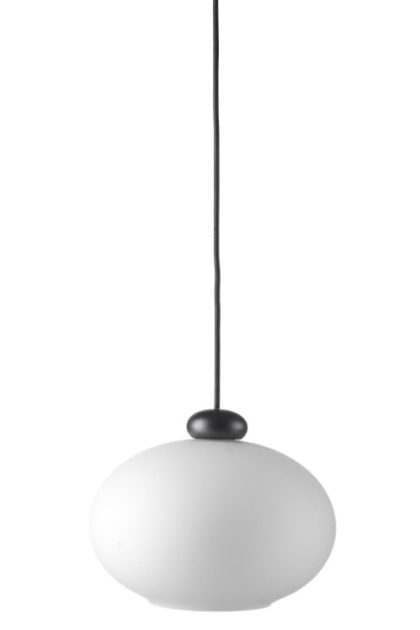 Fdb møbler u2 hiti pendel opal-oak black painted
