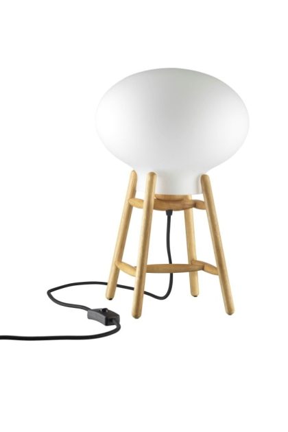 Fdb møbler u4 hiti bordslampa opal-oak nature lacquered