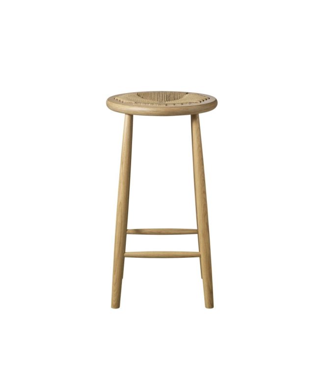 Fdb møbler j165c barstol 65 cm oak nature lacquered-nature