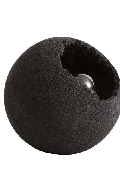 Muubs crust golvlampa 21 cm matt svart