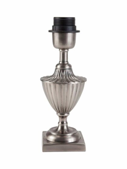 Pr home pollino lampfot 24 cm antiksilver
