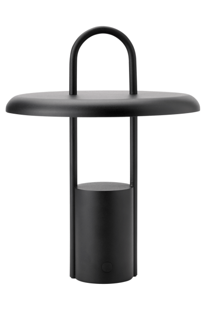 Stelton pier led-lampa portabel 33,5 cm black