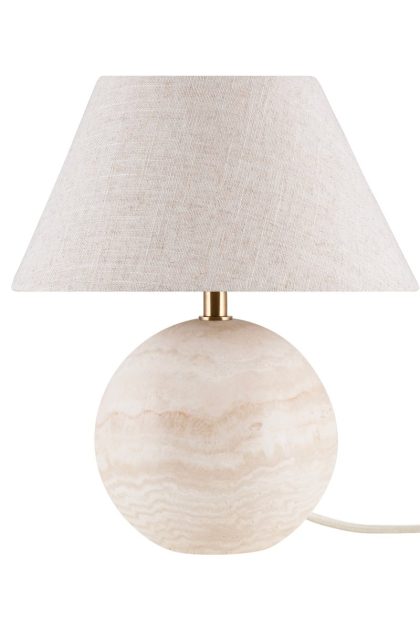 Globen lighting castello 24 bordslampa travertin
