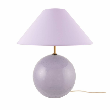 Globen lighting iris 35 bordslampa 39 cm lavendel