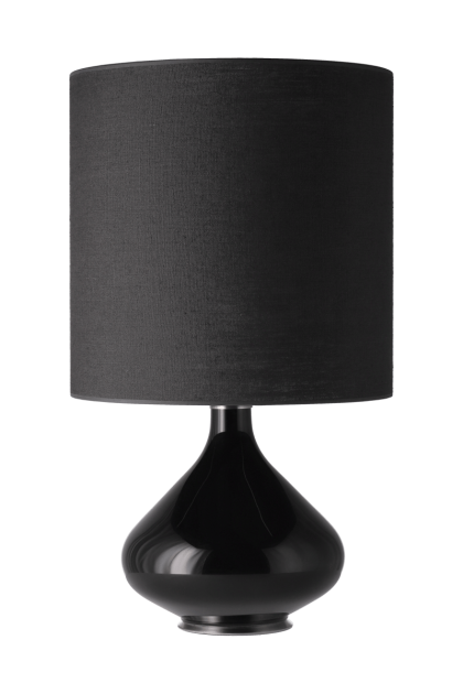 Flavia lamps flavia bordslampa svart lampfot lino negro m