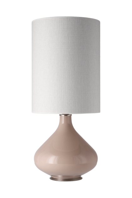 Flavia lamps flavia bordslampa beige lampfot babel beige l