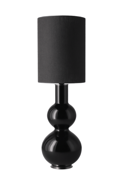 Flavia lamps augusta bordslampa svart lampfot lino negro l