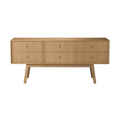 Fdb møbler a86 butler dresser oak nature lacquered