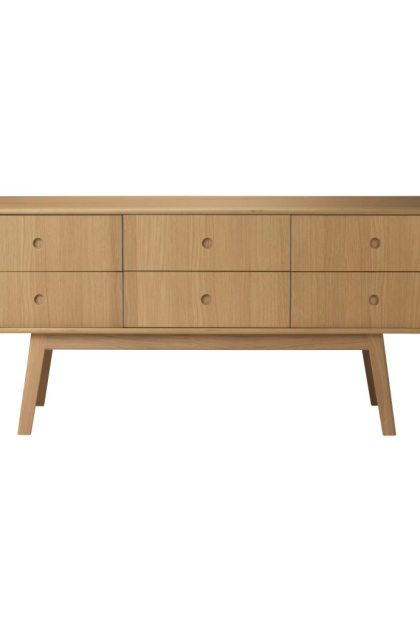 Fdb møbler a86 butler dresser oak nature lacquered