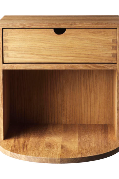 Fdb møbler b99 radius väggskåp oak nature oiled
