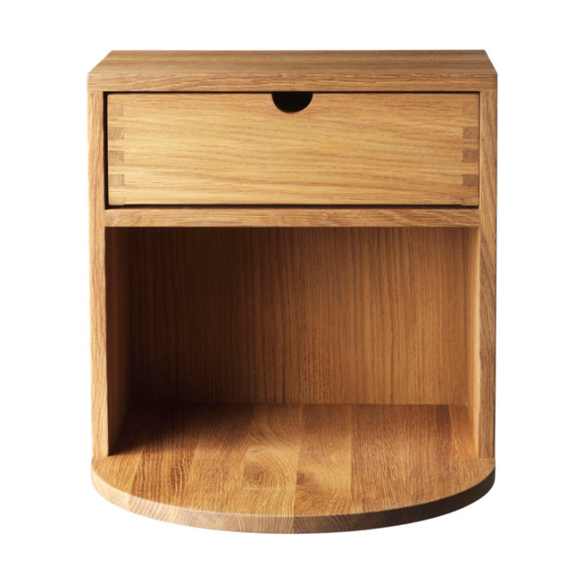 Fdb møbler b99 radius väggskåp oak nature oiled
