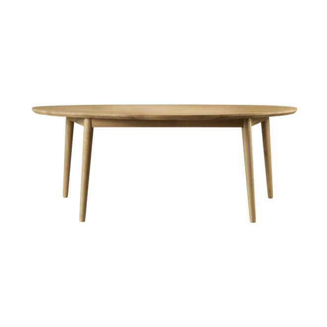 Fdb møbler d103 anholt soffbord 71,5x120 cm oak nature oiled