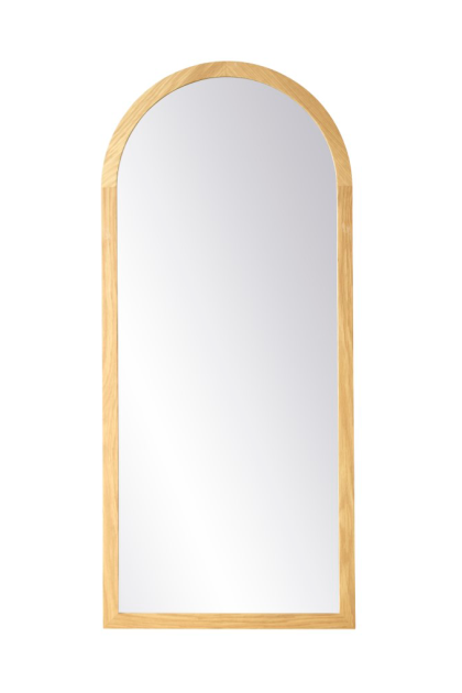 Fdb møbler i2 mossø väggspegel oak nature lacquered 40x90 cm