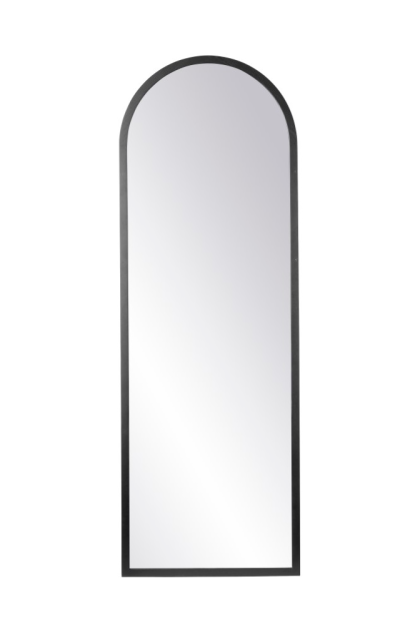 Fdb møbler i2 mossø väggspegel oak black painted 55x160 cm