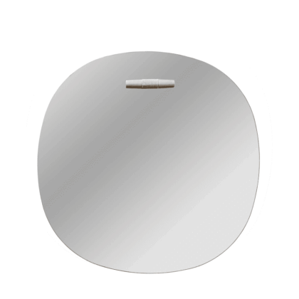 Fdb møbler i4 birksø väggspegel oak nature lacquered Ø50 cm