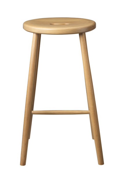 Fdb møbler j27c counter barstol oak nature lacquered