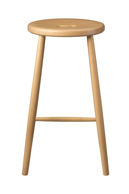 Fdb møbler j27c counter barstol beech nature lacquered