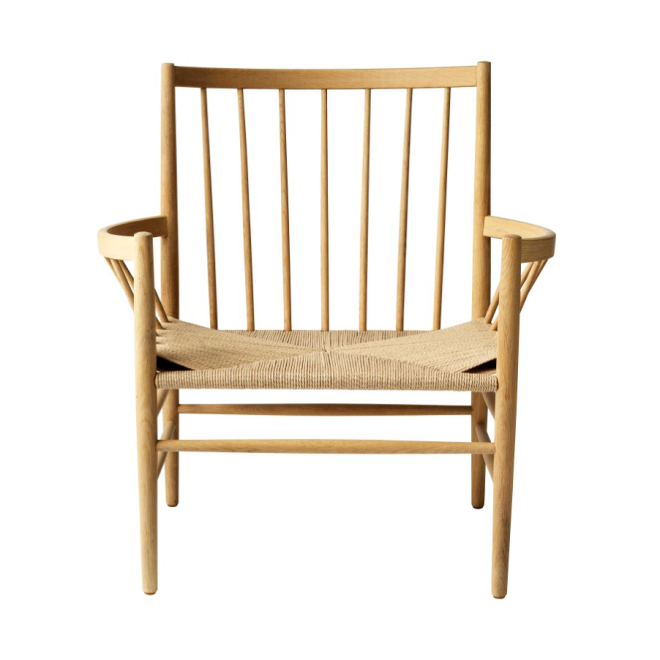 Fdb møbler j82 fåtölj oak nature lacquered