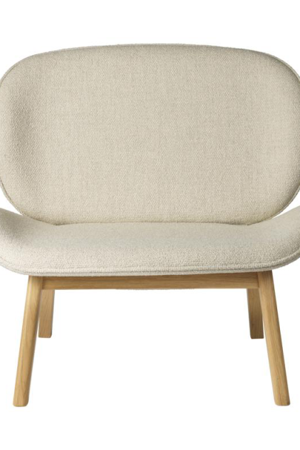 Fdb møbler l32 suru loungestol oak nature lacquered-light beige