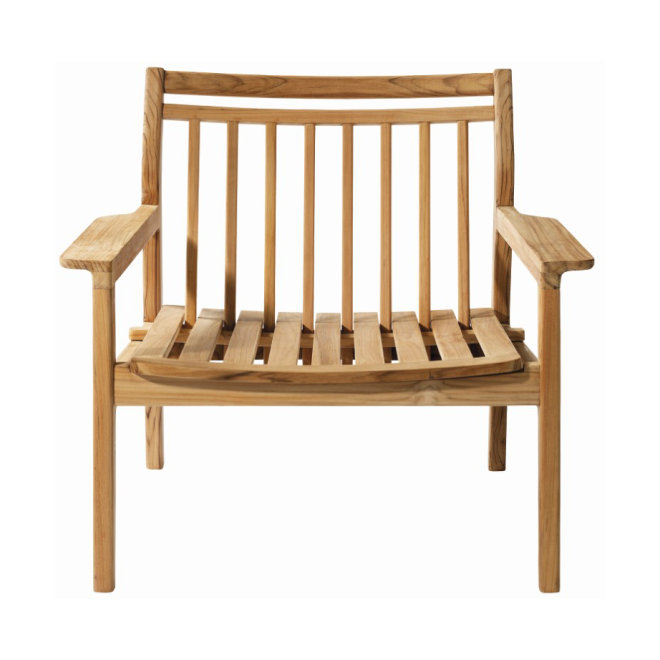Fdb møbler m6 sammen loungestol teak-nature oiled
