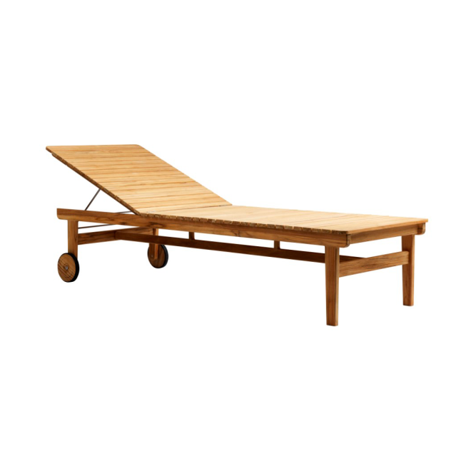 Fdb møbler m8 sammen solstol teak-nature oiled