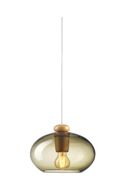 Fdb møbler u2 hiti pendel smokey grey-oak nature lacquered