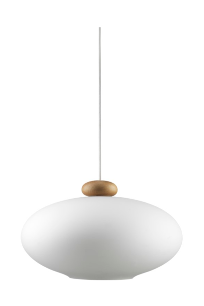 Fdb møbler u3 hiti pendel opal glass-oak nature lacquered