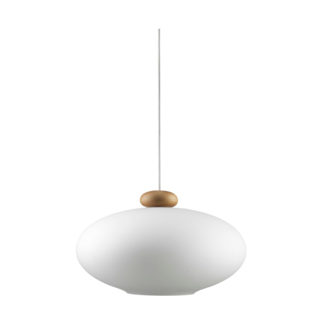 Fdb møbler u3 hiti pendel opal glass-oak nature lacquered