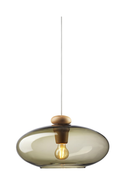 Fdb møbler u3 hiti pendel smokey grey-oak nature lacquered