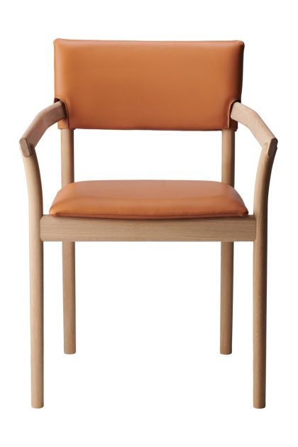 Gärsnäs vyn karmstol klädd rygg och sits monocoat natural-elmosoft 43283