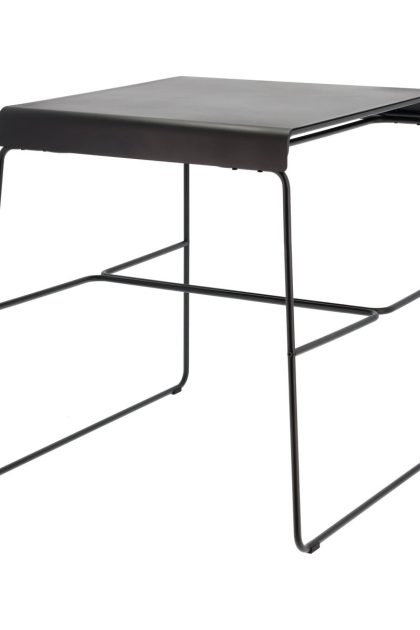 Zone denmark a-café table outdoor bord black