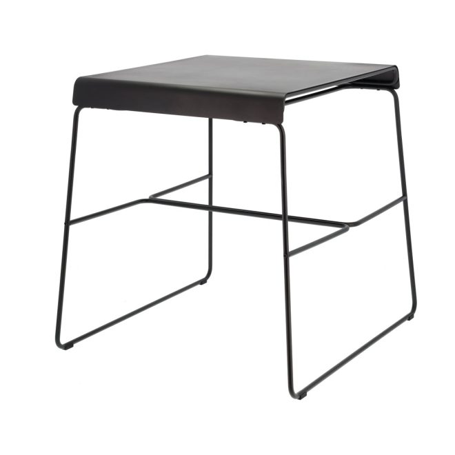 Zone denmark a-café table outdoor bord black