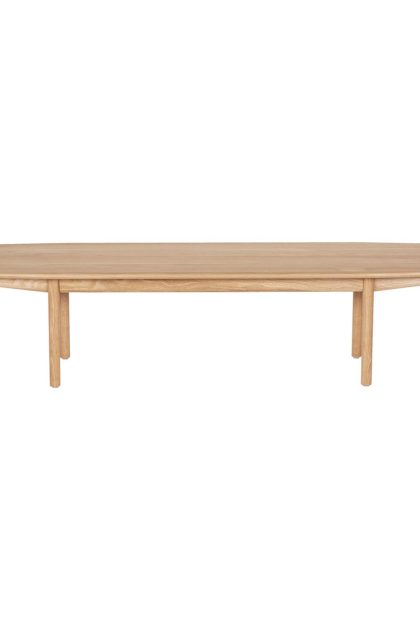 Asplund lucca lounge bord 50x160 cm natural oak
