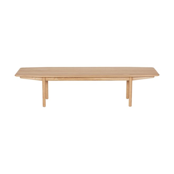 Asplund lucca lounge bord 50x160 cm natural oak