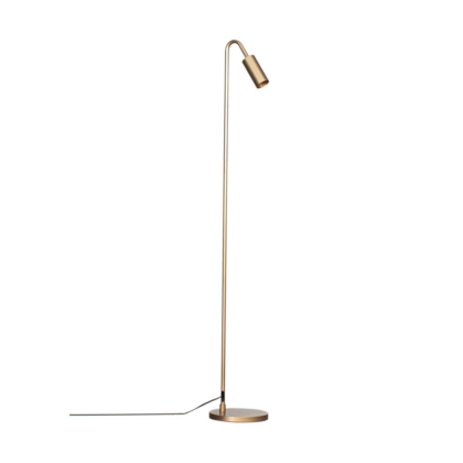 By rydéns curve golvlampa 146 cm matt guld
