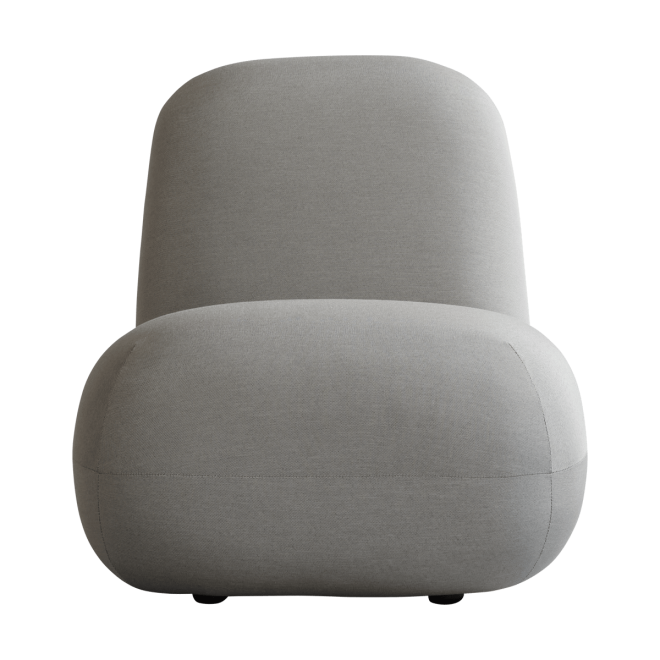 101 copenhagen toe chair flat fåtölj 92x75 cm taupe