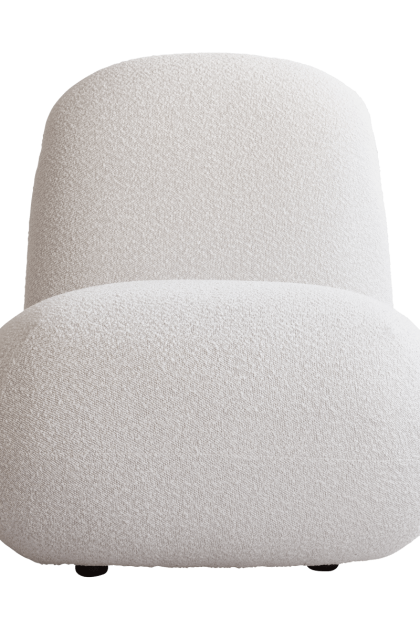 101 copenhagen toe chair flat fåtölj 92x75 cm bouclé