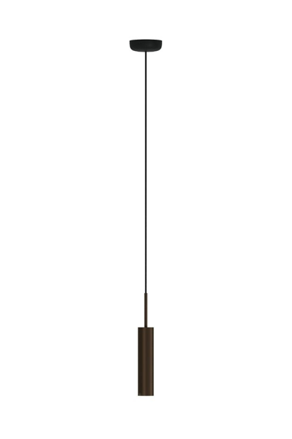Audo copenhagen tubulaire pendel anodized bronzed, 24 cm