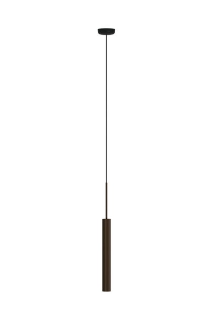 Audo copenhagen tubulaire pendel anodized bronzed, 48 cm