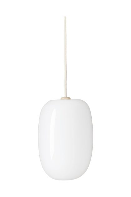 Örsjö belysning pebble taklampa avlång vit