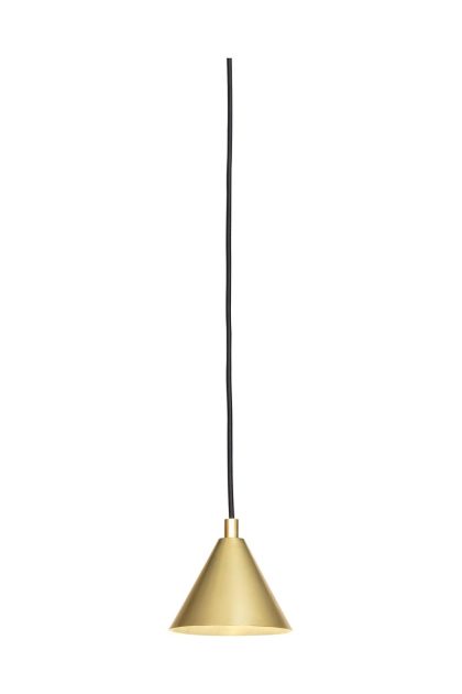 Örsjö belysning tratten taklampa mini Ø13,5 cm mässing